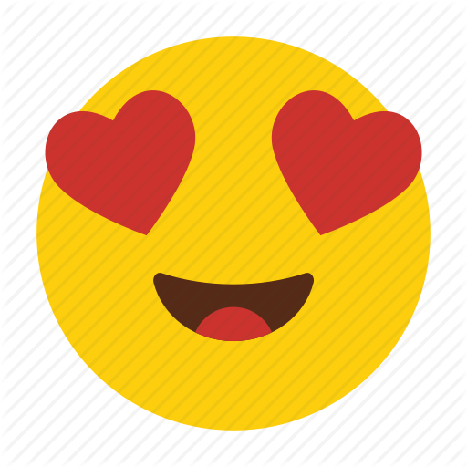 Emoji, Emoticon, Eyes, Happy, Heart, In, Love Icon