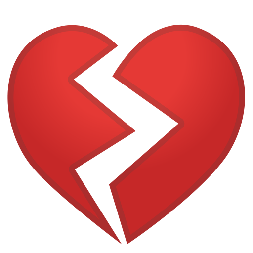 Broken Heart Icon Noto Emoji People Family Love Iconset Google