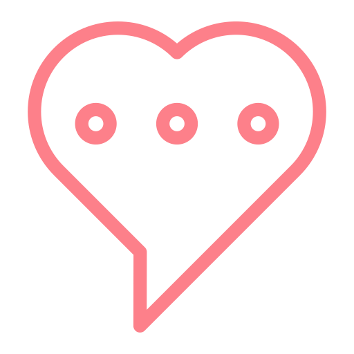 Love, Chat, Dating, Wedding, Valentine, Heart Icon