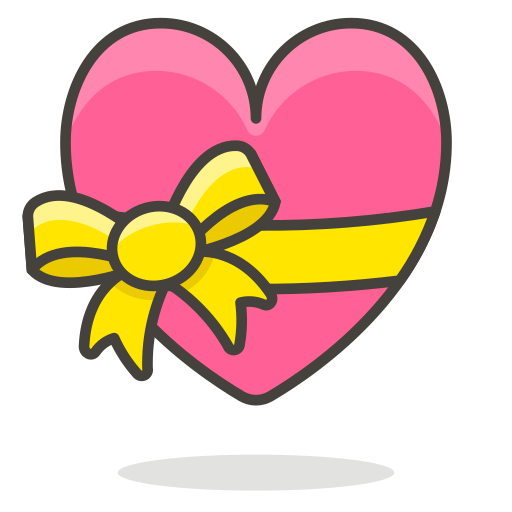 Heart, With, Ribbon Icon Free Of Free Vector Emoji
