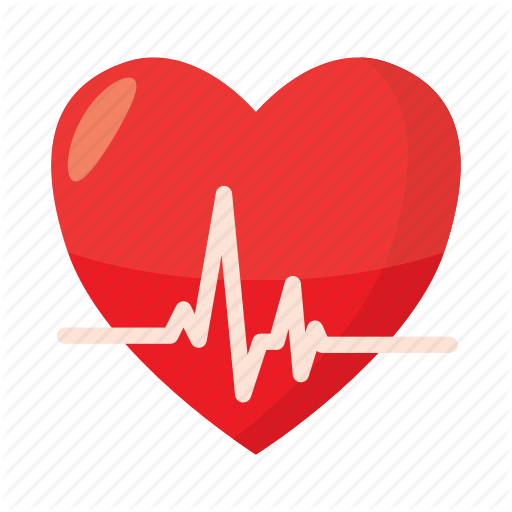 Cardiogram, Care, Cartoon, Heart, Heartbeat, Medical, Pulse Icon