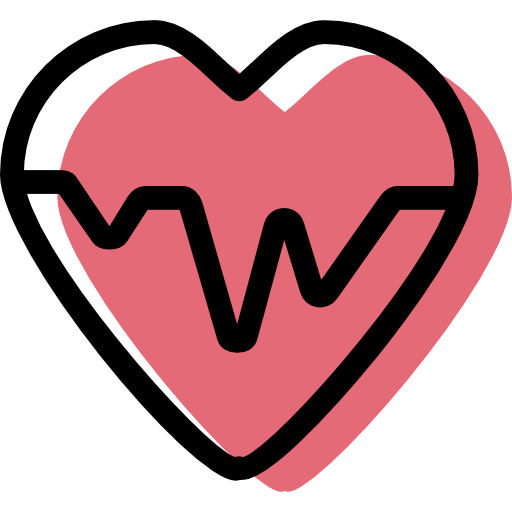 Heartbeat Icon Free Of Medical Element Set