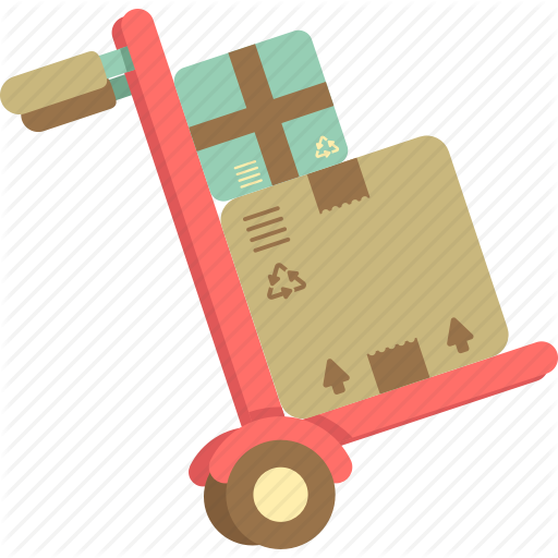 Dolly, Hand Truck, Heavy Duty, Trolley Icon