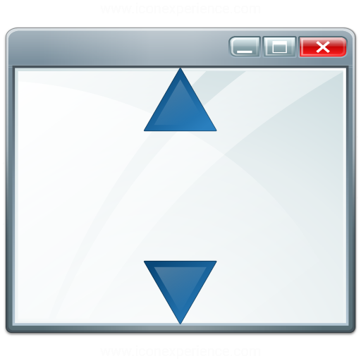 Iconexperience V Collection Window Height Icon