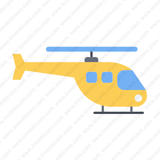 Download Transport,helicopter,flat Icon Inventicons