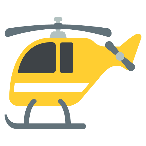 Helicopter Emoji For Facebook, Email Sms Id