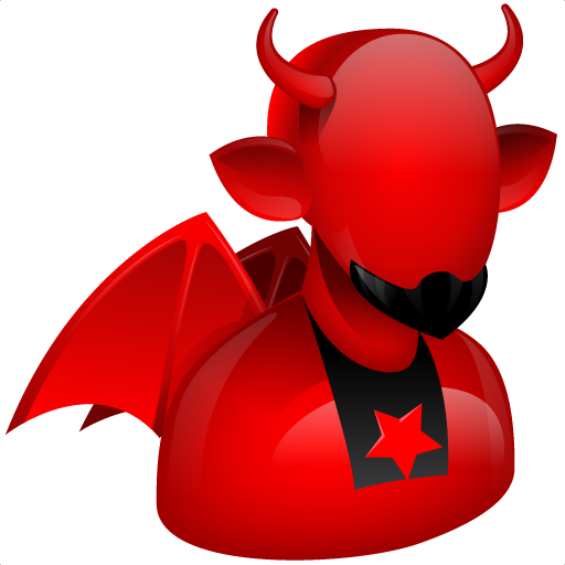 Devil, Evil, Fire, God, Hell, Problem, Red Icon