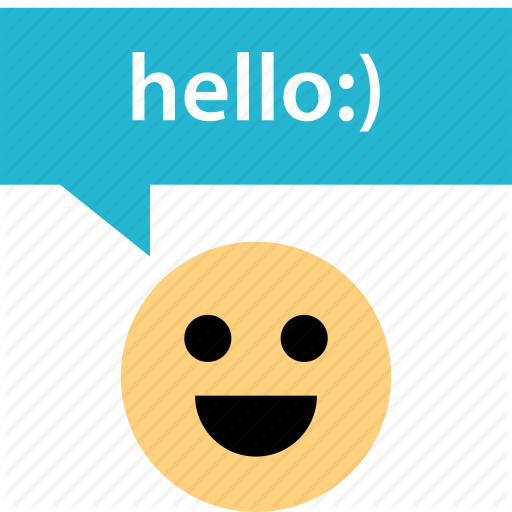 Everyone, Hello, Smile Icon