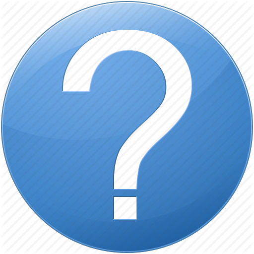 Help Button Icon Blue Images