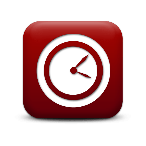 Simple Red Square Icon Business
