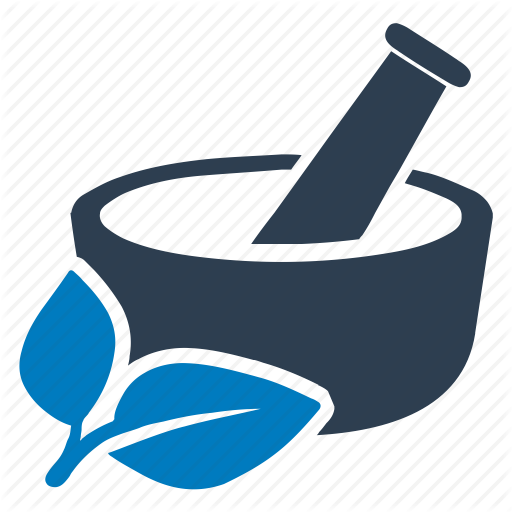 Alternative, Herb, Herbal, Medicine, Mortar, Natural Icon