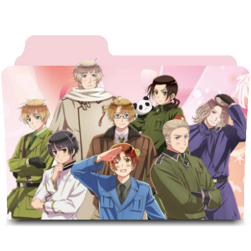 Hetalia Beautiful World Folder Icon