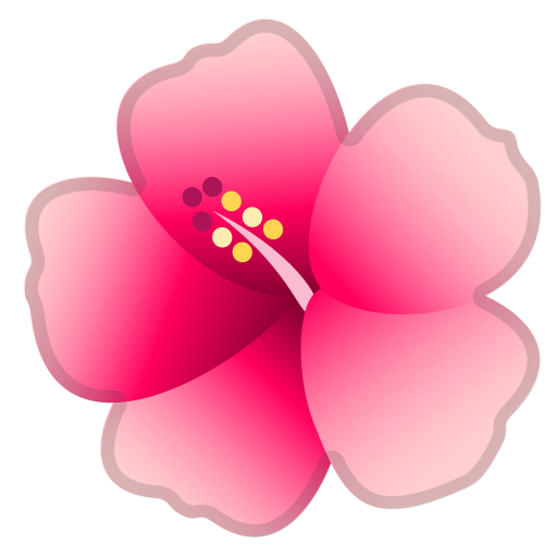 Hibiscus Icon Free Of Noto Emoji Animals Nature Icons