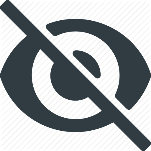 Hide, Interface, Ui, User, View Icon