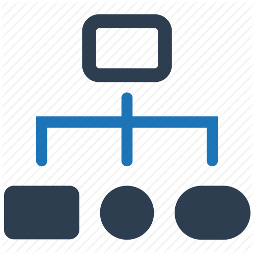 Hierarchy, Relations, Sitemap, Structure Icon