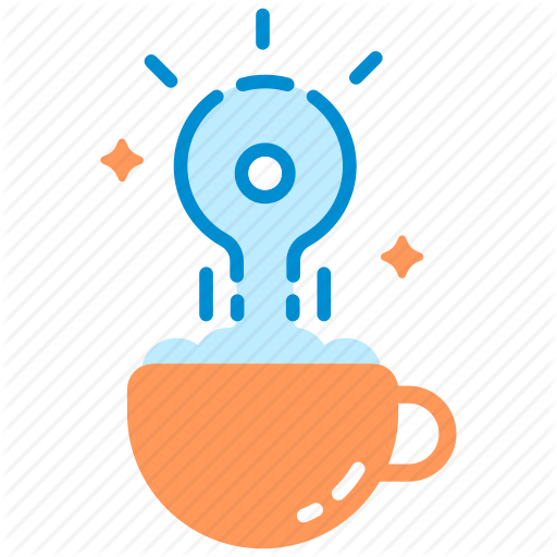 Cappuccino, Coffee, Creative, Cup, Drink, Idea, Inspiration Icon