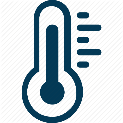 High Temperature, Summer, Sun, Temperature, Thermometer Icon