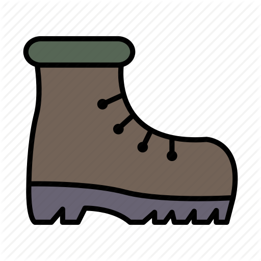 Adventure, Boots, Camping, Expedition, Hiking, Trip Icon