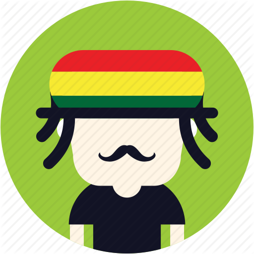 Avatar, Hip, Hippie, Jamaican, User Icon