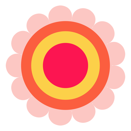 Hippie Flower Icon