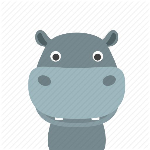 Face, Hippo Icon
