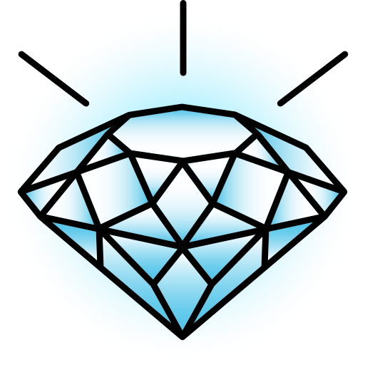 Tattoo, Diamond, Hipster, Old School, Vintage Icon