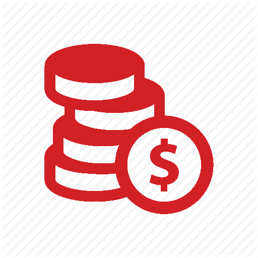 Currency Icon Red