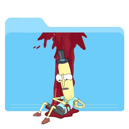 I Made A Few Folder Icons For The Other Two Rick And Morty Fans