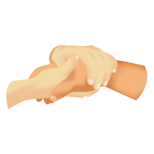 Hands Holding Hand Icon