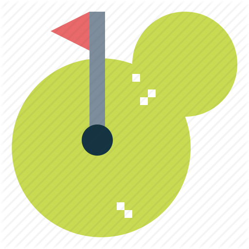Flag, Golf, Green, Hole Icon