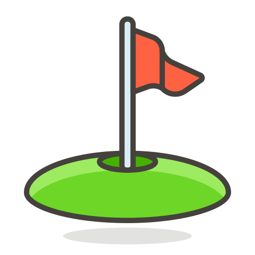 Flag, In, Hole Icon Free Of Free Vector Emoji