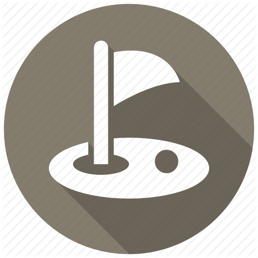 Golf, Hole Icon