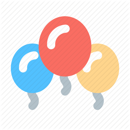 Baloons, Birthday, Holiday Icon