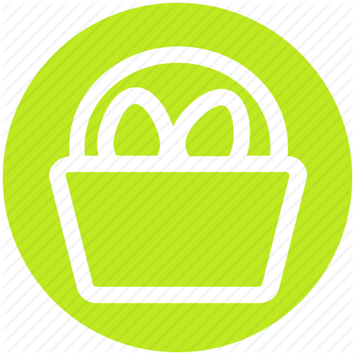 Bucket, Christmas, Easter, Egg, Holiday Icon