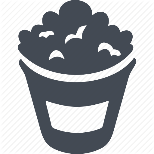 Film, Food, Hollywood, Popcorn Icon