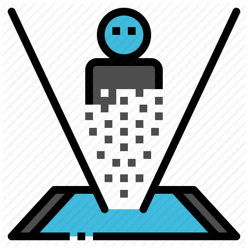 Call, Communication, Hologram, Phone, Video Icon