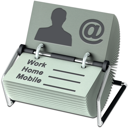 Rubber Address Book Icon