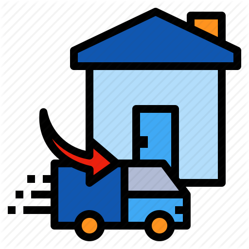 Delivery, Home, Shipping, Truck Icon