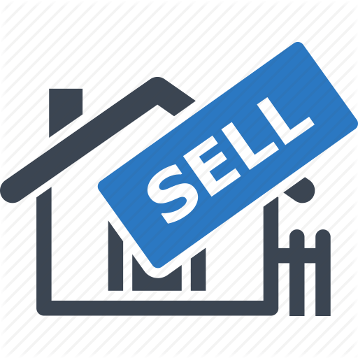 House, Real Estate, Sell Home, Sell Sign Icon