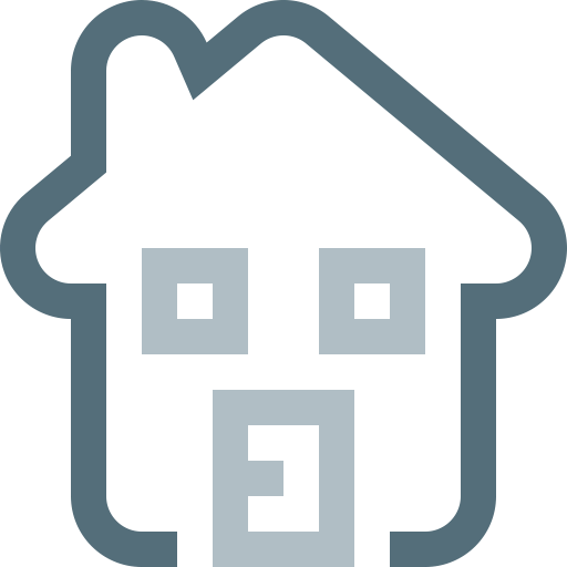 House, Estate, Home Icon