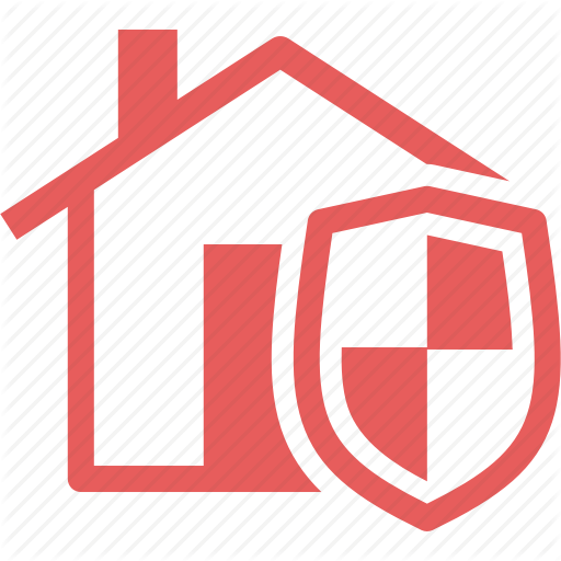 Home Insurance, Home Protection, Safe, Shield Icon