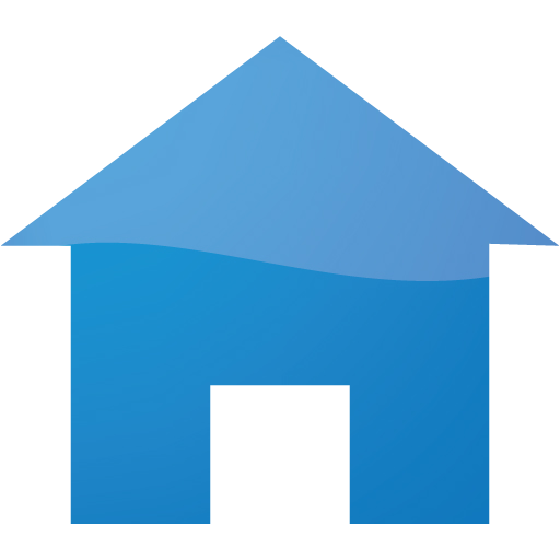 Web Blue Home Icon