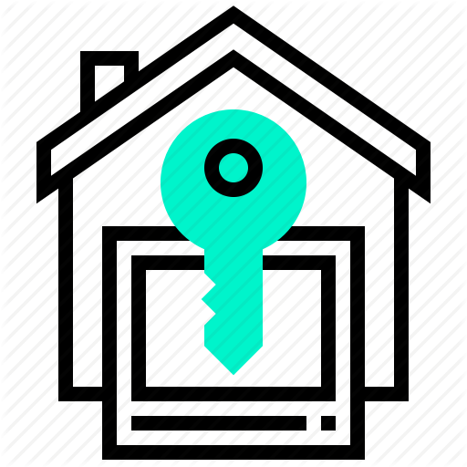 Home, House, Key, Property, Rental, Security Icon