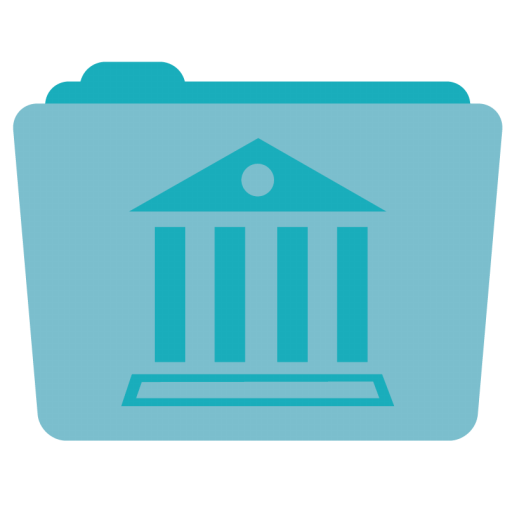 Folder Library Icon Stock Folder Iconset Hamza Saleem