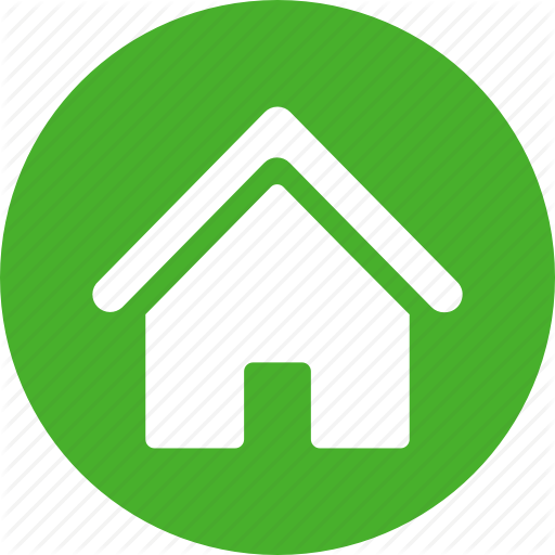 Address, Apartment, Casa, Circle, Green, Home, Homepage Icon