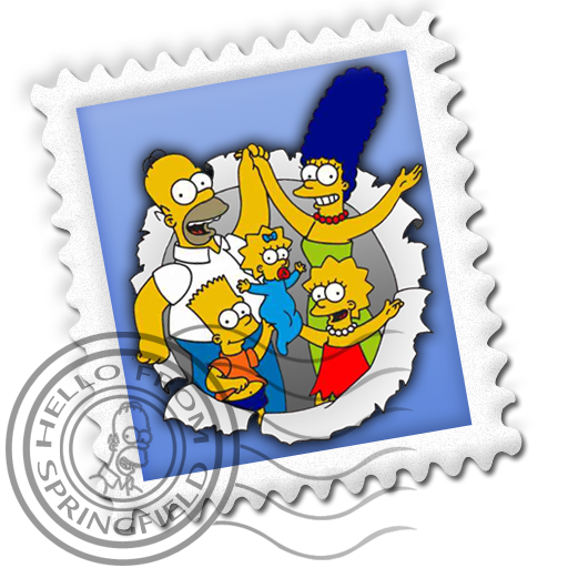 Mail Simpsons Icon Simpsons Iconset Gordon Irving
