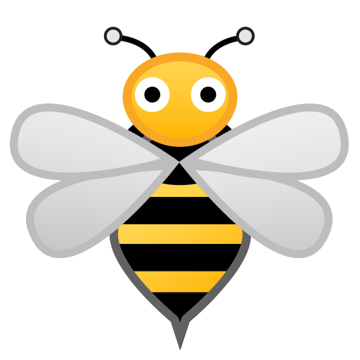 Honeybee Icon Noto Emoji Animals Nature Iconset Google