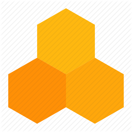 Bee, Bee Wax, Farm, Hexagon, Honey Icon