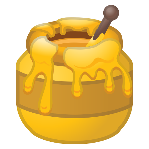 Honey Pot Icon Noto Emoji Food Drink Iconset Google