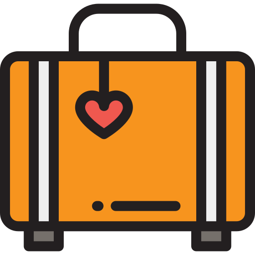 Suitcase, Briefcase, Honeymoon Icon Free Of Wedding